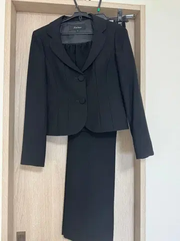 블랙 정장 세트 (자켓 팬츠) 5호