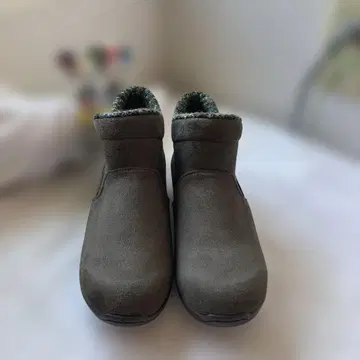 Panty 그레이 숏부츠 사이드 지퍼 포함 여성용 22.5(4E)cm