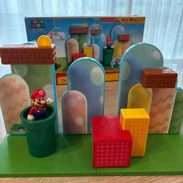 슈퍼 마리오 피규어 컬렉션 플레이 세트 (버섯 왕국)