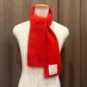 이이파 ieefar 캐시미어 내로우 머플러 레드