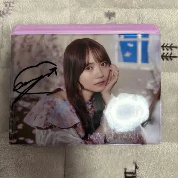 다무라 마유 친필 사인 프린트 카드 케이스