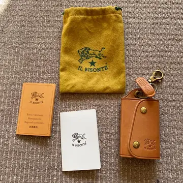 미사용 새상품 IL BISONTE 일비종떼 키케이스