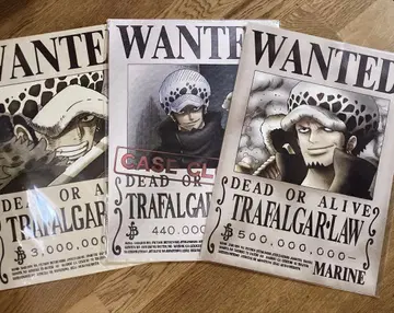 ONE PIECE 트라팔가 로 포스터 수배서 A3 사이즈