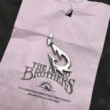 빙고 브라더스 피쉬 후크 목걸이 탑