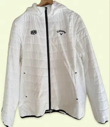 Callaway 후드 부착 패딩 자켓 화이트