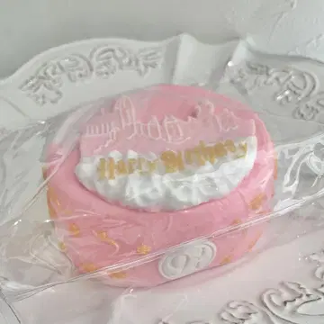 탄력 케이크 핑크 스퀴즈 해외 스퀴즈