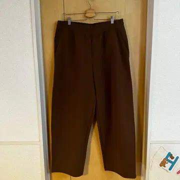 UNIQLO C 브라운 스웨트 팬츠