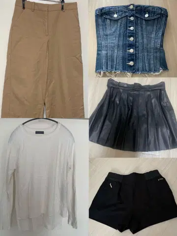 ZARA 묶음 판매 5점 여성용 패션 아이템 세트