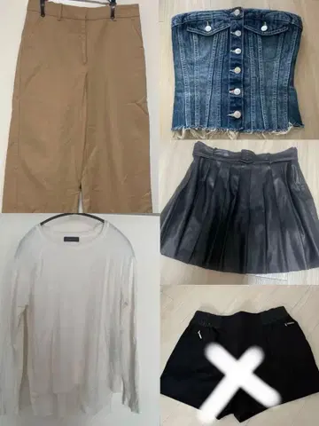 ZARA 묶음 판매 4점 여성용 패션 아이템 세트