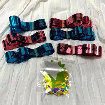 SEVENTEEN 세부치 HOLIDAY NEW_ 은테 은색 테이프 낙하물