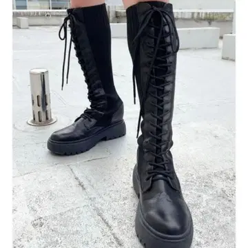 GYDA 니트 도킹 인솔 워크 부츠