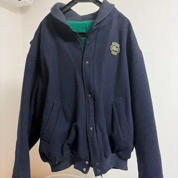 슈미즈 라코스테 블루종 남성용 L 네이비 자수 패치 프랑스제