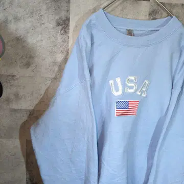 맨투맨 트레이닝복 라이트 블루 M C47,45