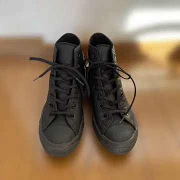 컨버스 하이컷 신발 24.0 블랙