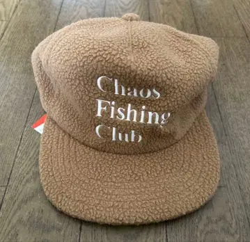 chaos fishing club 플리스 로고 캡
