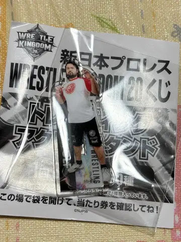 울프 아론 아크릴 스탠드 복권 신일본 프로레슬링