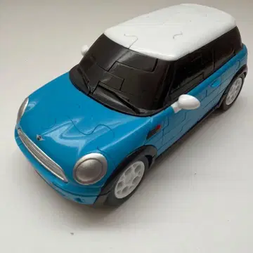 MINI COOPER 퍼즐형 미니카 블루