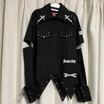 ACDCRAG L/S 셔츠 2WAY 블랙