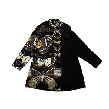 TOKUKO 프리미어 볼 나비 튜닉 블라우스 TOKUKO 1erVOL