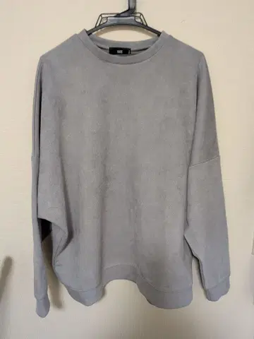 새상품급 [HARE] 긴팔 크루넥 T셔츠 그레이 S