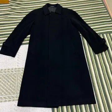 캐시미어 블랙 스텐카라 코트