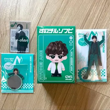 SnowMan on 아크릴 스탠드 스노우 칠 소프트 비닐 외 아베 료헤이