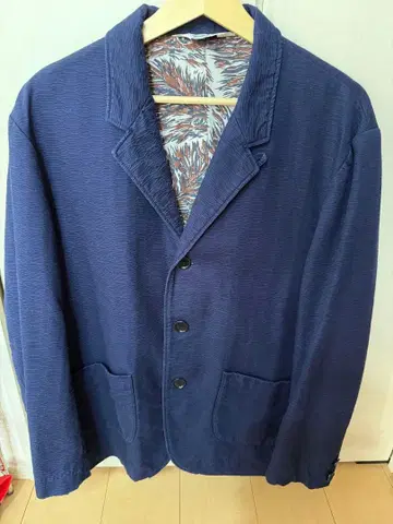 텐더 로인 울프 테일러드 자켓 네이비 M