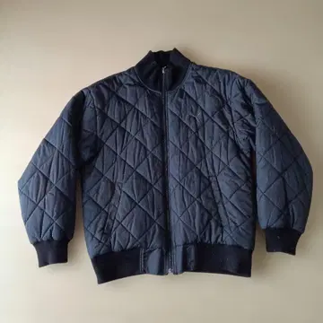 PUMA 네이비 퀼팅 자켓