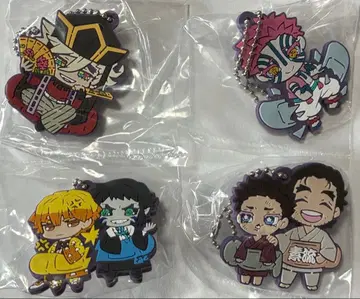 귀멸의 칼날 캐릭터 반쵸코 13번째 형태 키링 세트 판매