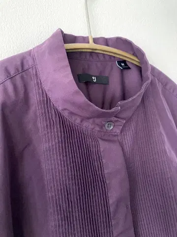 +J/플러스 제이/핀턱 긴팔 셔츠/Used