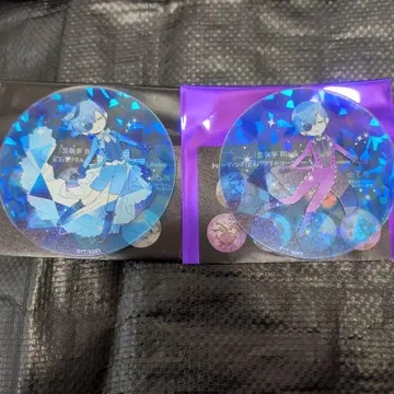 블랙 집사 시엘 아크릴 코스터