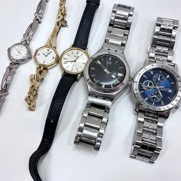 그랑주르, 세이코 외 부동 시계 모음 5점