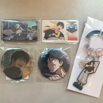 주술회전 팬파레 복권 후시구로 토우지 5종 세트