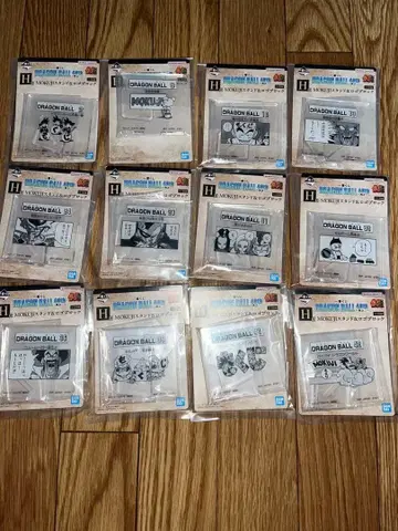 제일복권 드래곤볼 40th H상 MOKUJI 스탠드 12종 세트