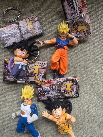 드래곤볼 Z 피규어 키링 세트