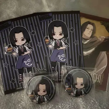 NARUTO 이타치 아메리칸 다이너 캔뱃지 특전 엽서