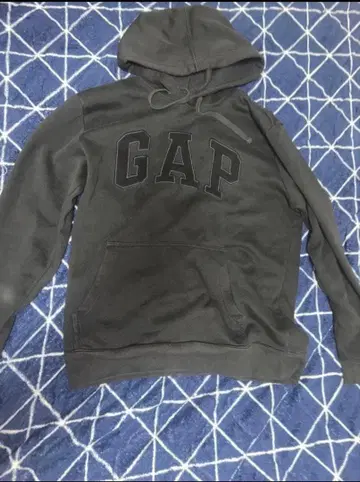 GAP 다크 그레이 후드티