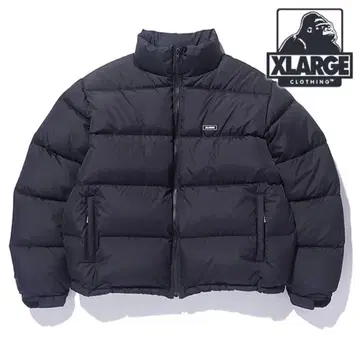 XLARGE 블랙 다운 자켓