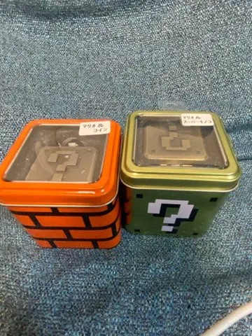 슈퍼 마리오 브라더스 포켓 워치 물음표 블록 블록 박스 있음