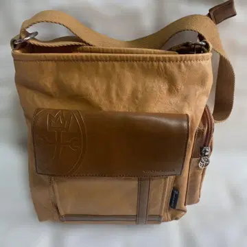 까스텔바작 가죽 숄더백 카멜