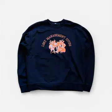 LMC 한국 스트릿 M 맨투맨 긴팔 로고 프린트