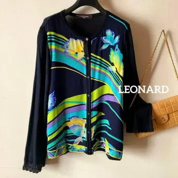 레오나르 *고급 실크 새틴 x 울 크루넥 루즈핏 니트*LL