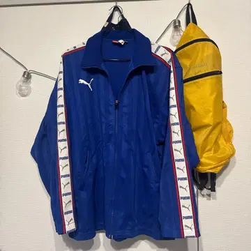 PUMA 블루 저지 S~M 사이즈