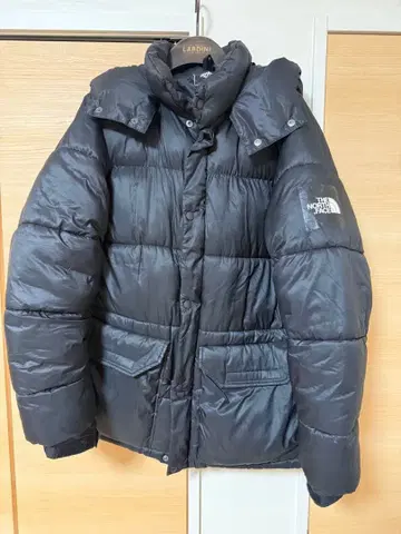 더 노스페이스 블랙 다운 자켓