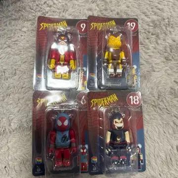 스파이더맨 피규어 4개 세트