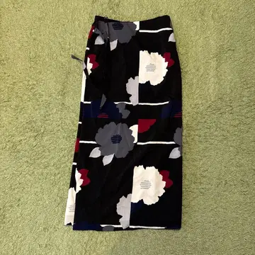 SOU SOU 꽃무늬 롱 스커트