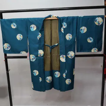 겉옷 단품 여성용 녹청색 폴리에스테르 눈꽃 무늬에 꽃 장식 NO42981