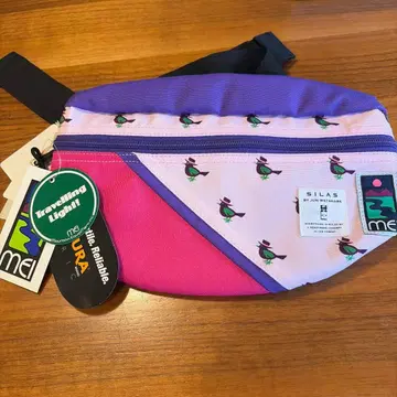 MEI SILAS 웨스트 파우치 핑크/퍼플