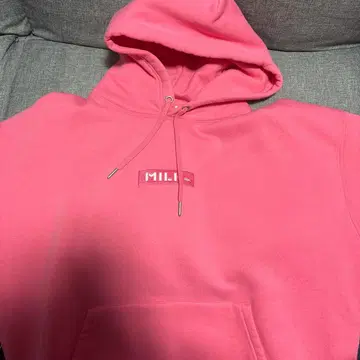 MILKFED. 핑크 후드티 사이즈 1