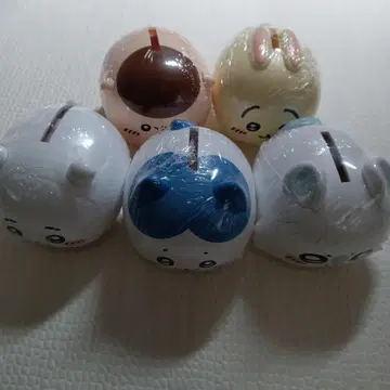 [ 카-9 ] 치이카와 (먼작귀) 저금통 가챠 전 5개 세트 컴플리트